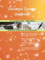 Universal Systems Language A Complete Guide - 2020 Edition