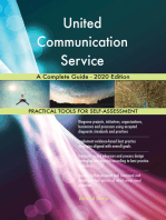 United Communication Service A Complete Guide - 2020 Edition