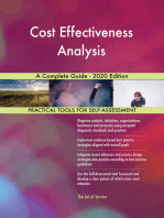 Cost Effectiveness Analysis A Complete Guide - 2020 Edition