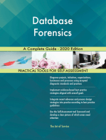 Database Forensics A Complete Guide - 2020 Edition
