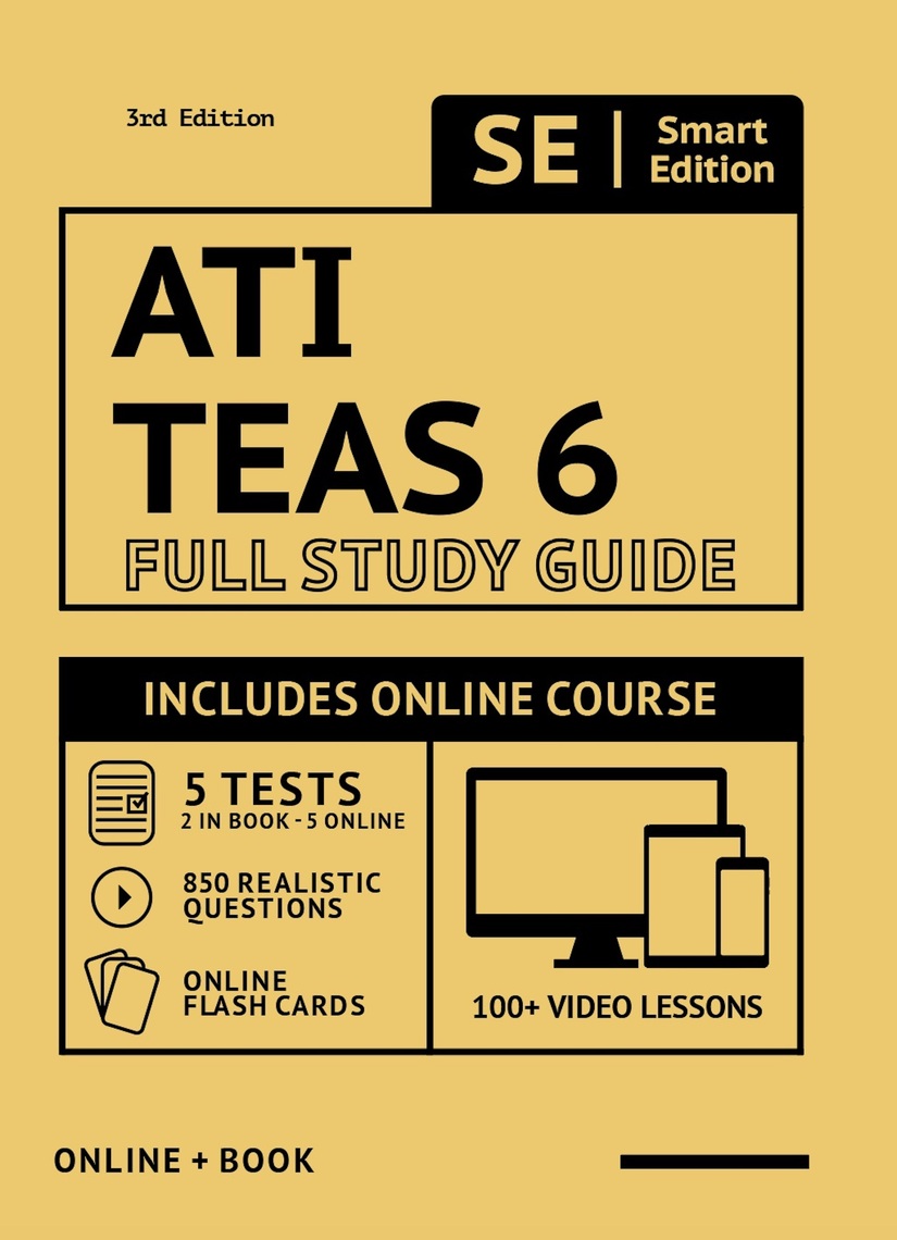 Read ATI TEAS 6 Full Study Guide 3rd Edition 2020-2021 Online by Smart ...
