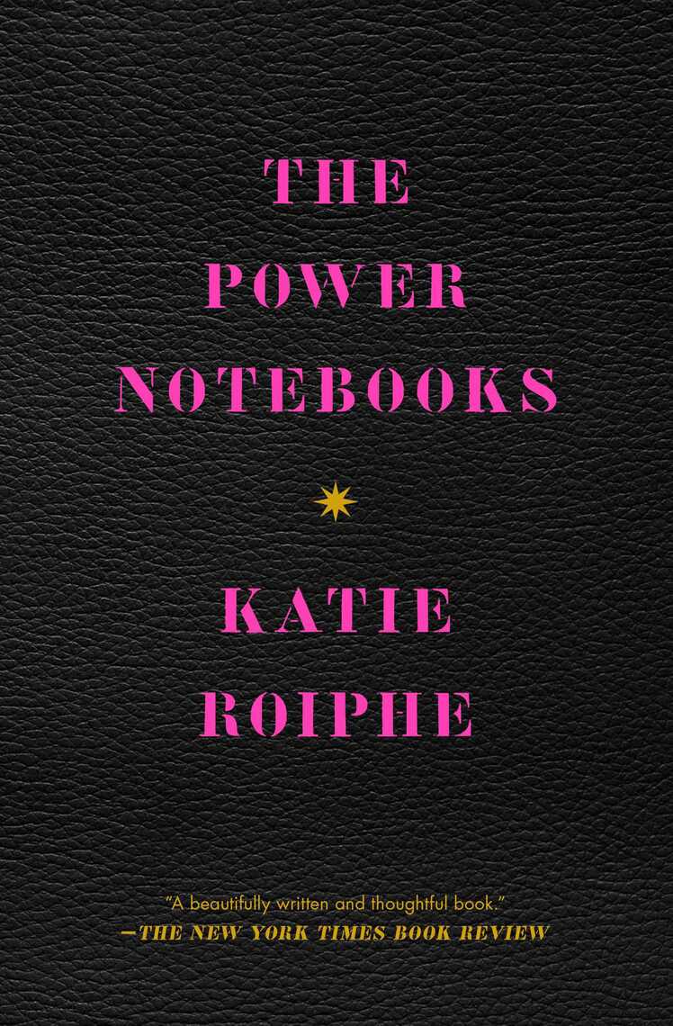 The Power Notebooks by Katie Roiphe