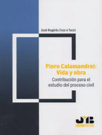 Piero Calamandrei: vida y obra: Contribución para el estudio del proceso civil