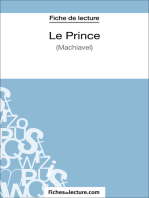 Le Prince de Machiavel (Fiche de lecture): Analyse complète de l'oeuvre