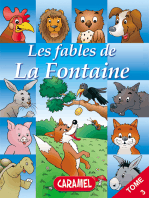 Le renard et les raisins et autres fables célèbres de la Fontaine: Livre illustré pour enfants