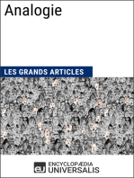 Analogie: Les Grands Articles d'Universalis