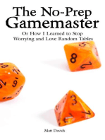 The No-Prep Gamemaster