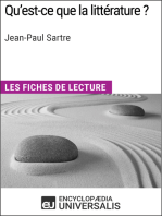 Qu'est-ce que la littérature ? de Jean-Paul Sartre: Les Fiches de lecture d'Universalis