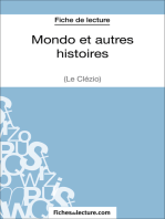 Mondo et autres histoires de Le Clézio (Fiche de lecture): Analyse complète de l'oeuvre