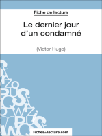 Le dernier jour d'un condamné de Victor Hugo (Fiche de lecture): Analyse complète de l'oeuvre