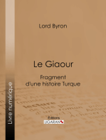 Le Giaour: Fragment d'une histoire Turque