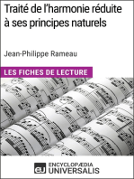 Traité de l'harmonie réduite à ses principes naturels de Jean-Philippe Rameau (Les Fiches de Lecture d'Universalis): Les Fiches de Lecture d'Universalis