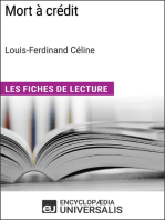 Mort à crédit de Louis-Ferdinand Céline (Les Fiches de Lecture d'Universalis): Les Fiches de Lecture d'Universalis
