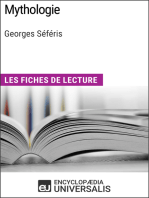 Mythologie de Georges Séféris: Les Fiches de lecture d'Universalis