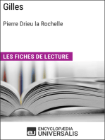 Gilles de Pierre Drieu la Rochelle: Les Fiches de lecture d'Universalis