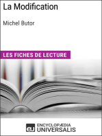 La Modification de Michel Butor: Les Fiches de lecture d'Universalis