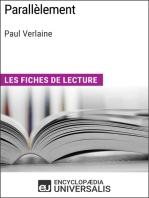 Parallèlement de Paul Verlaine: Les Fiches de lecture d'Universalis