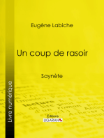 Un coup de rasoir: Saynète