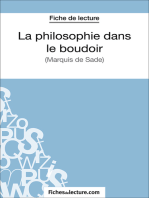 La philosophie dans le boudoir: Analyse complète de l'oeuvre