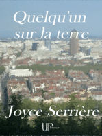 Quelqu'un sur la terre: Recueil de poèmes