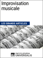 Improvisation musicale: Les Grands Articles d'Universalis