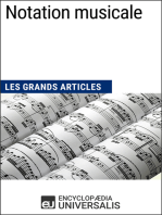 Notation musicale: Les Grands Articles d'Universalis