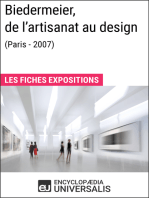 Biedermeier, de l'artisanat au design (Paris - 2007): Les Fiches Exposition d'Universalis