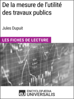 De la mesure de l'utilité des travaux publics de Jules Dupuit: Les Fiches de Lecture d'Universalis