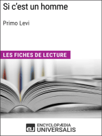 Si c'est un homme de Primo Levi: Les Fiches de lecture d'Universalis