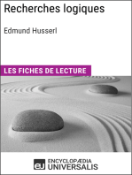 Recherches logiques d'Edmund Husserl: Les Fiches de lecture d'Universalis