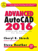 Advanced AutoCAD® 2016 Exercise Workbook
