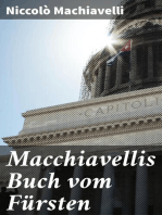 Macchiavellis Buch vom Fürsten