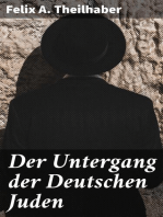 Der Untergang der Deutschen Juden