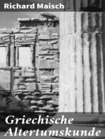 Griechische Altertumskunde