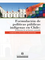 Formulación De Políticas Públicas Indígenas en Chile: Evidencias de un fracaso sostenido