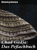 Chad Gadja: Das Peßachbuch