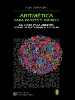 Aritmética para padres y madres: Un libro para adultos sobre la matemática escolar