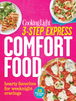 Cooking Light 3-Step Express: Comfort Food: Hearty Favorites for Weeknight Cravings