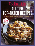COOKING LIGHT All-Time Top Rated Recipes: Skillet Suppers-Comfort Classics-Speedy Sides