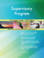 Supervisory Program A Complete Guide - 2020 Edition