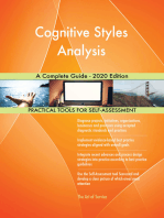 Cognitive Styles Analysis A Complete Guide - 2020 Edition
