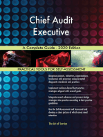 Chief Audit Executive A Complete Guide - 2020 Edition