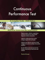 Continuous Performance Test A Complete Guide - 2020 Edition