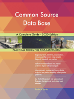 Common Source Data Base A Complete Guide - 2020 Edition