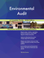 Environmental Audit A Complete Guide - 2020 Edition