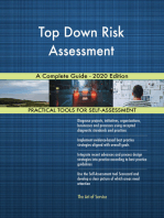 Top Down Risk Assessment A Complete Guide - 2020 Edition
