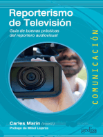 Reporterismo de televisión: Guía de buenas prácticas del reportero audiovisual
