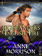 Historical Romance: The Highlander's English Fire A Highland Scottish Romance: The Highlands Warring, #5