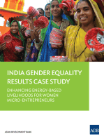 Enhancing Energy-Based Livelihoods for Women Micro-Entrepreneurs: India Gender Equality Results Case Study