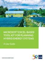 Microsoft Excel-Based Tool Kit for Planning Hybrid Energy Systems: A User Guide